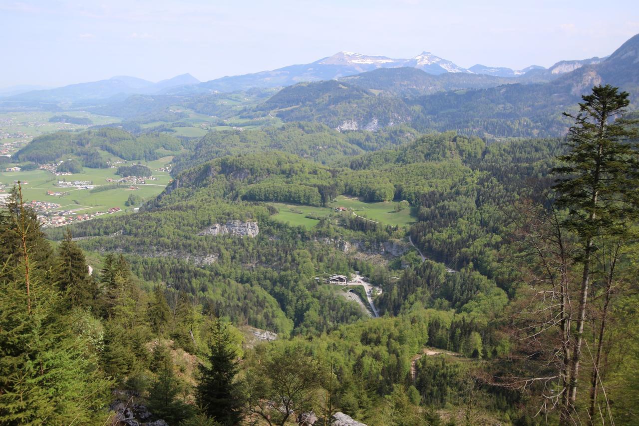 Hotel Pass Lueg Golling an der Salzach Buitenkant foto