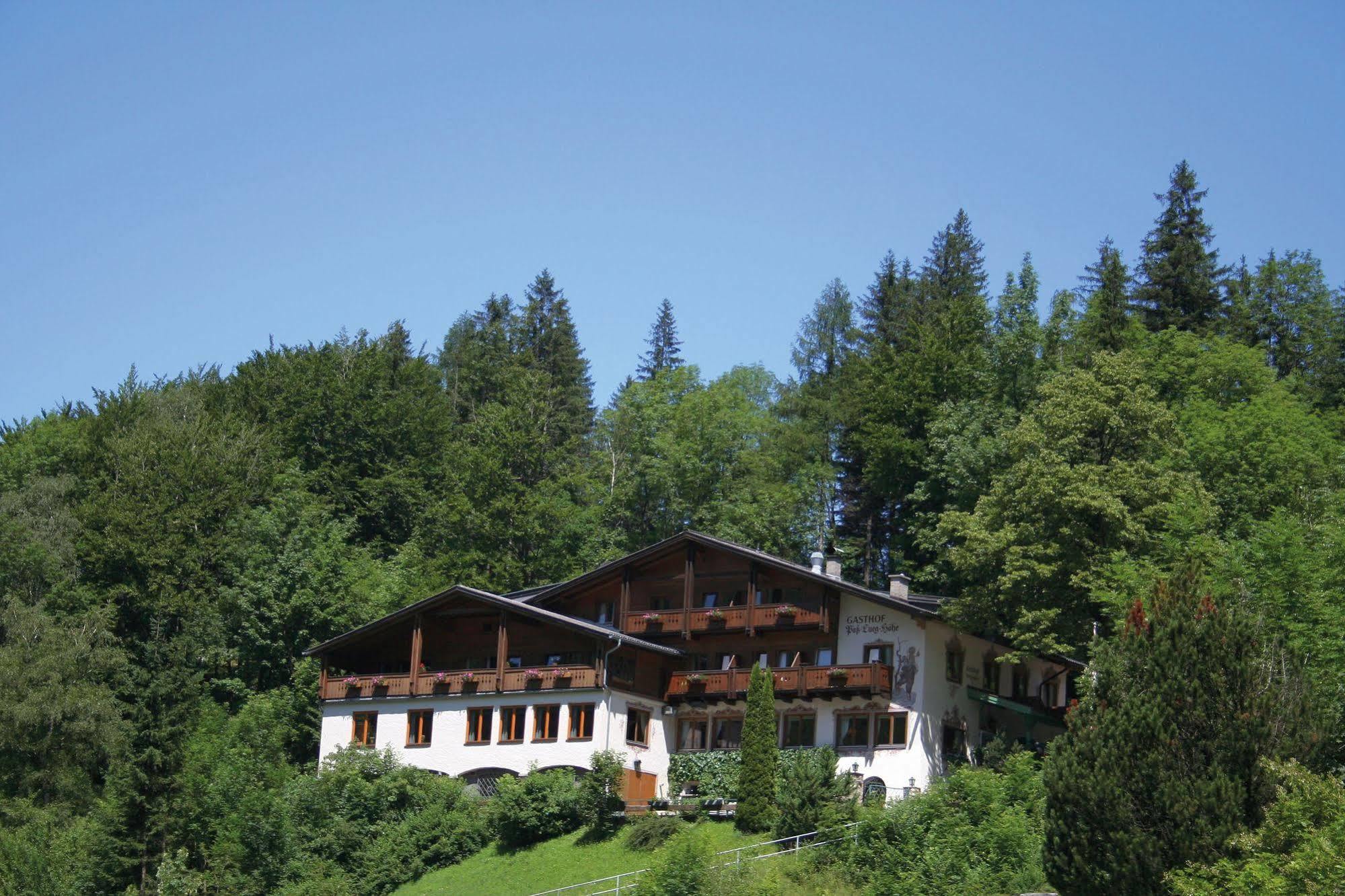 Hotel Pass Lueg Golling an der Salzach Buitenkant foto